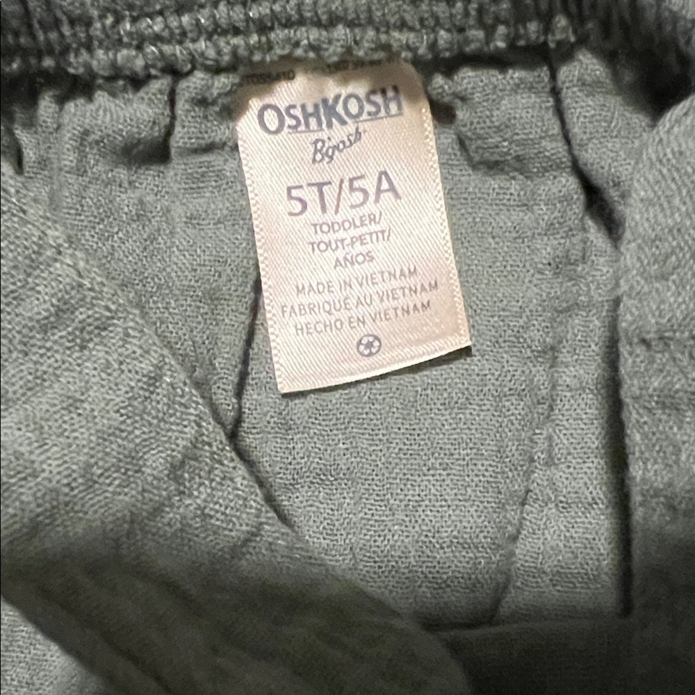 Osh Kosh Girls Green Tank top - Picture 2 of 3
